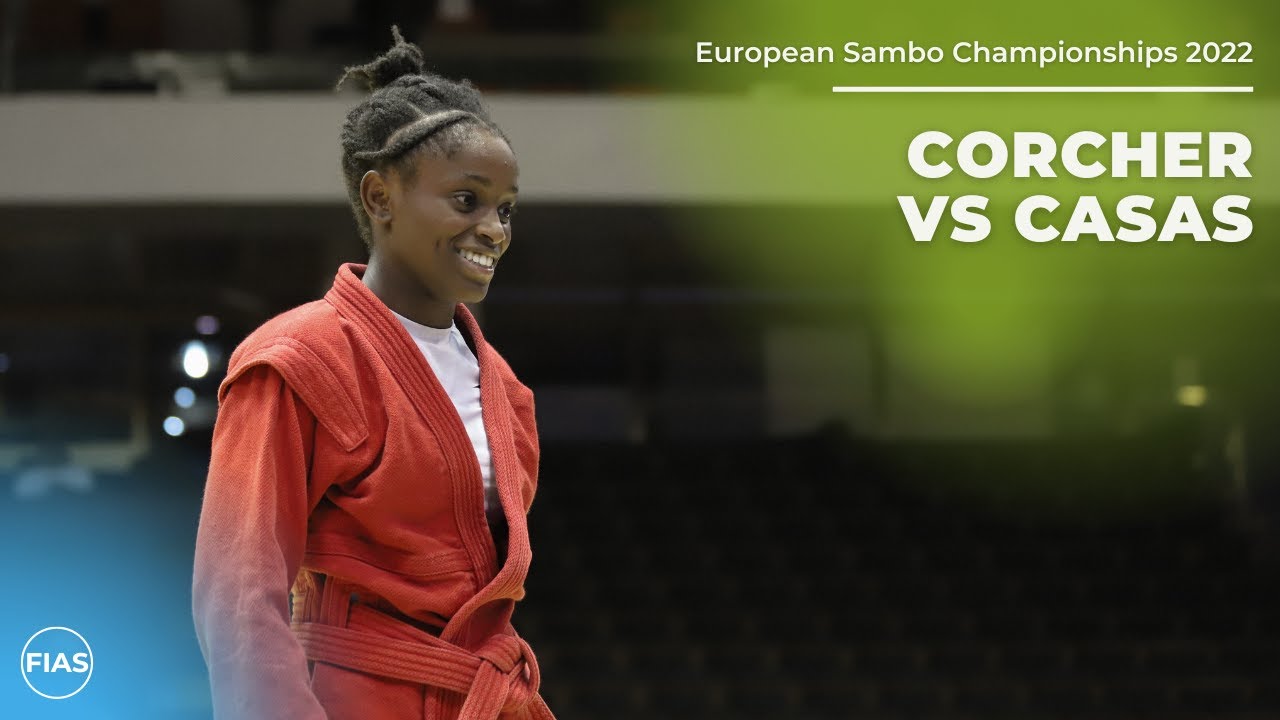 CORCHER Sephora vs CASAS Cristina. Women -50 kg. European SAMBO Championships 2022