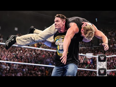 John Cena attack Logan Paul _wwe Smackdown 8/22/2025 background