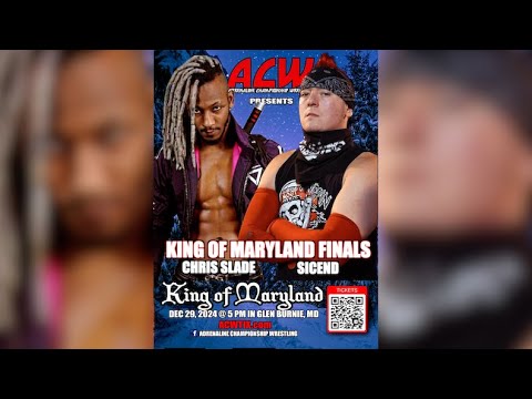 Chris Slade vs Sicend: KOM Finals - 2024 King of Maryland // #acw
