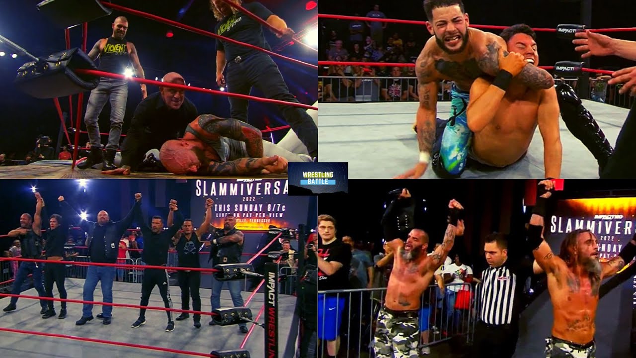 Impact Wrestling 6/16/22 Highlights- Eric Young Brutally Attacked Josh Alexander, Mia Yim Lost
