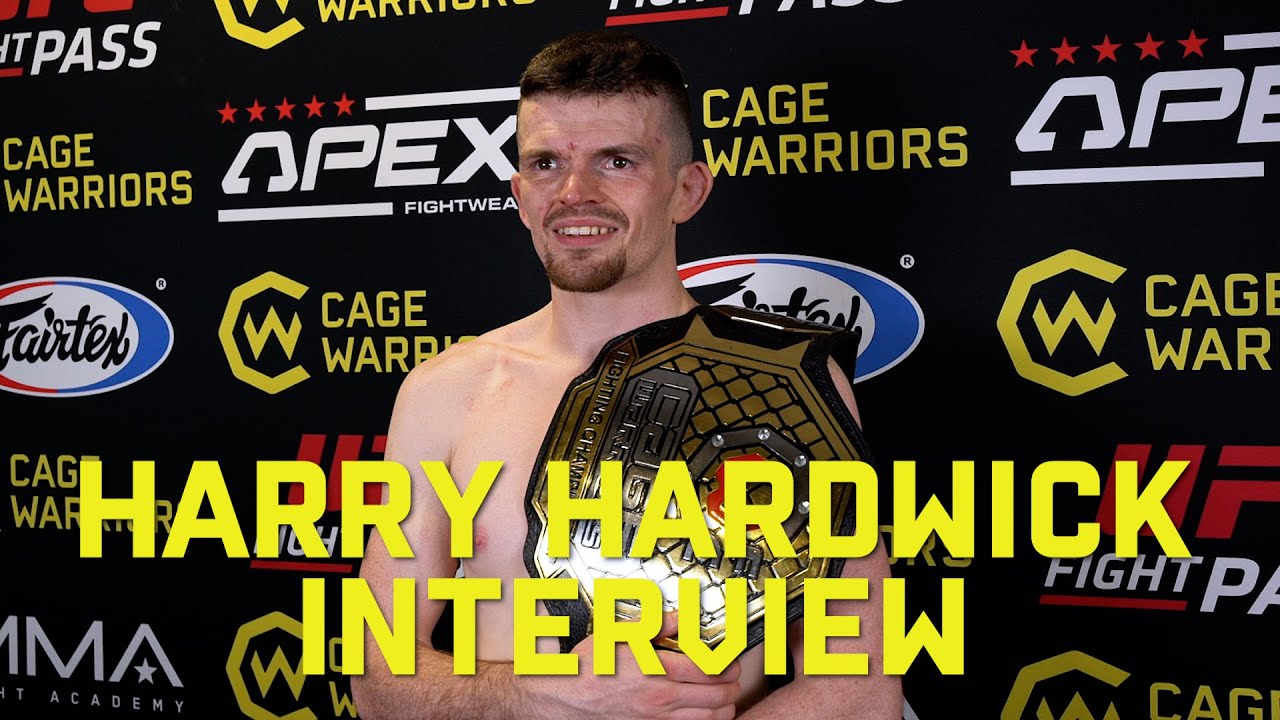 'Dana White, Get The Hardwicks in the UFC!' Harry Hardwick CW 172 Post-Fight Interview