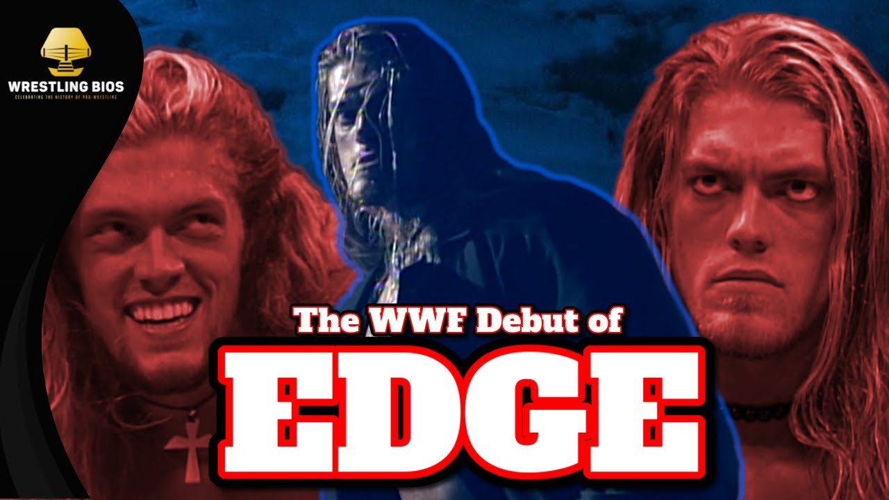 The WWF debut of Edge background