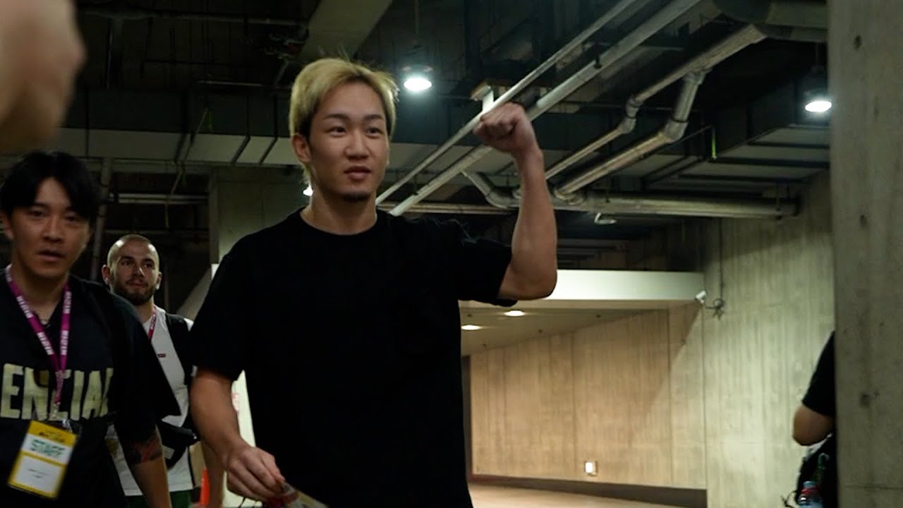 Yogibo presents 超RIZIN.3 / 会場入り background