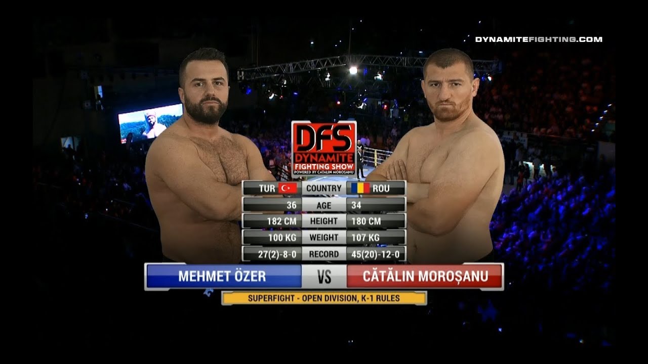Mehmet Ozer vs. Catalin Morosanu - Dynamite Fighting Show 2 background