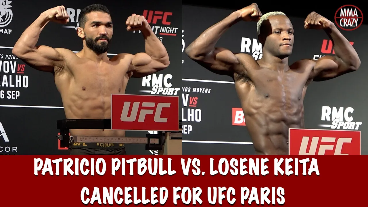 Patricio Pitbull vs. Losene Keita FIGHT CANCELLED for UFC Paris