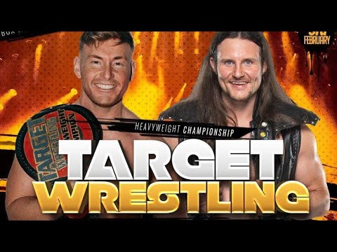 Rossy Rascal vs Joseph Connors - Target Heavyweight Championship - Target Wrestling February 2024 background