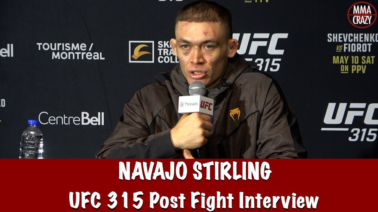 Navajo Stirling on Ivan Erslan win ‘I’m meant to be here put RESPECT on my name’ background