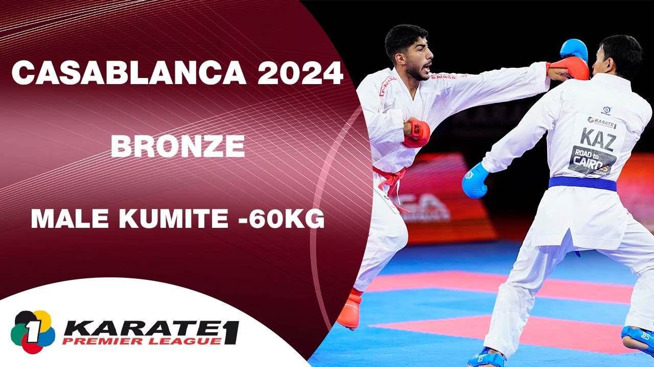Best Bouts of Casablanca 2024 | A. Abu Hazeem vs K. Alpysbay | WORLD KARATE FEDERATION backdrop