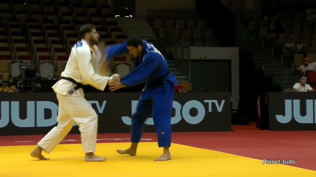 Nikoloz SHERAZADISHVILI 🇪🇦 🆚️ Mathias MADSEN 🇩🇰 | 1 раунд /-100кг | Большой Шлем Абу-Даби 2023