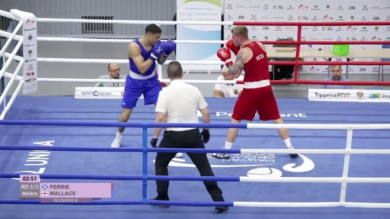 Bobby Wallace (ENG) vs. Alan Perrie (SCO) Bocskai István Memorial 2026 QF's (80kg)