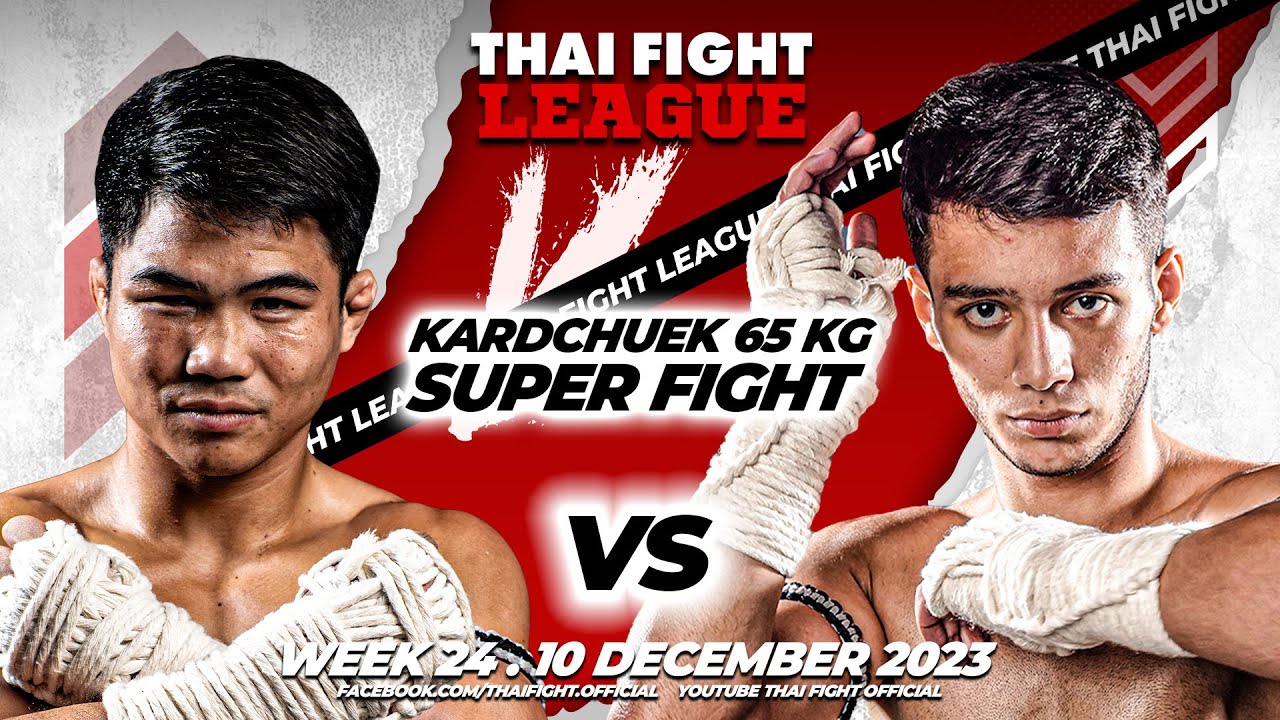 Klasuek VS Yasin | SUPER FIGHT KARD CHUEK | THAI FIGHT LEAGUE 24
