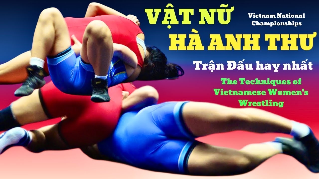 VẬT NỮ - Trận đấu rất hay của HÀ ANH THƯ THANH HÓA,Đấu Vật women's Wrestling. background