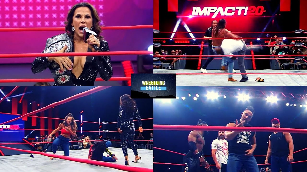Impact Wrestling Highlights Today 1/27/22- Impact vs WWE Wrestlemania 38, Bullet Club Arrived background