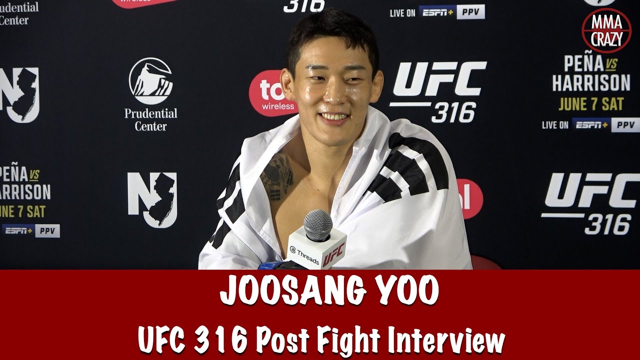 JooSang Yoo ‘Felt bad’ after KNOCKOUT, talks training at Conor McGregor gym SBG
