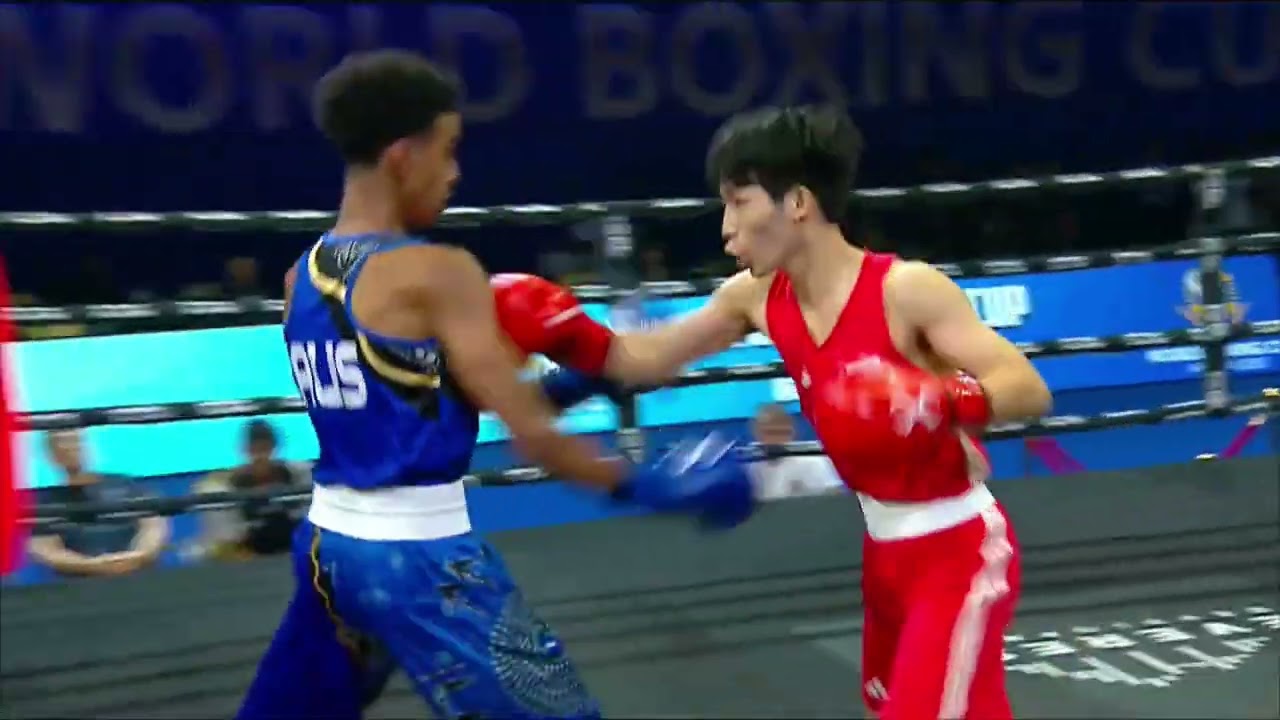 Omer Izaz (AUS) vs. Yoon Tae-Geun (KOR) World Boxing Cup 2025 QF's (50kg) backdrop