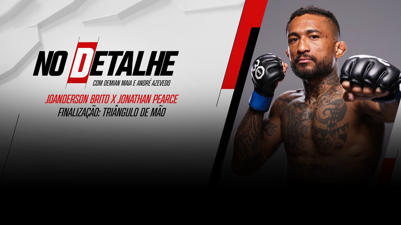 NO DETALHE com Demian Maia e André Azevedo: o triângulo de mão de Joanderson Brito | UFC Fight Pass