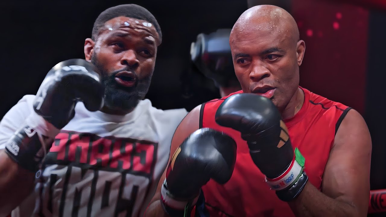 Anderson Silva vs Tyron Woodley | Full OPEN WORKOUTS | Netflix Boxing