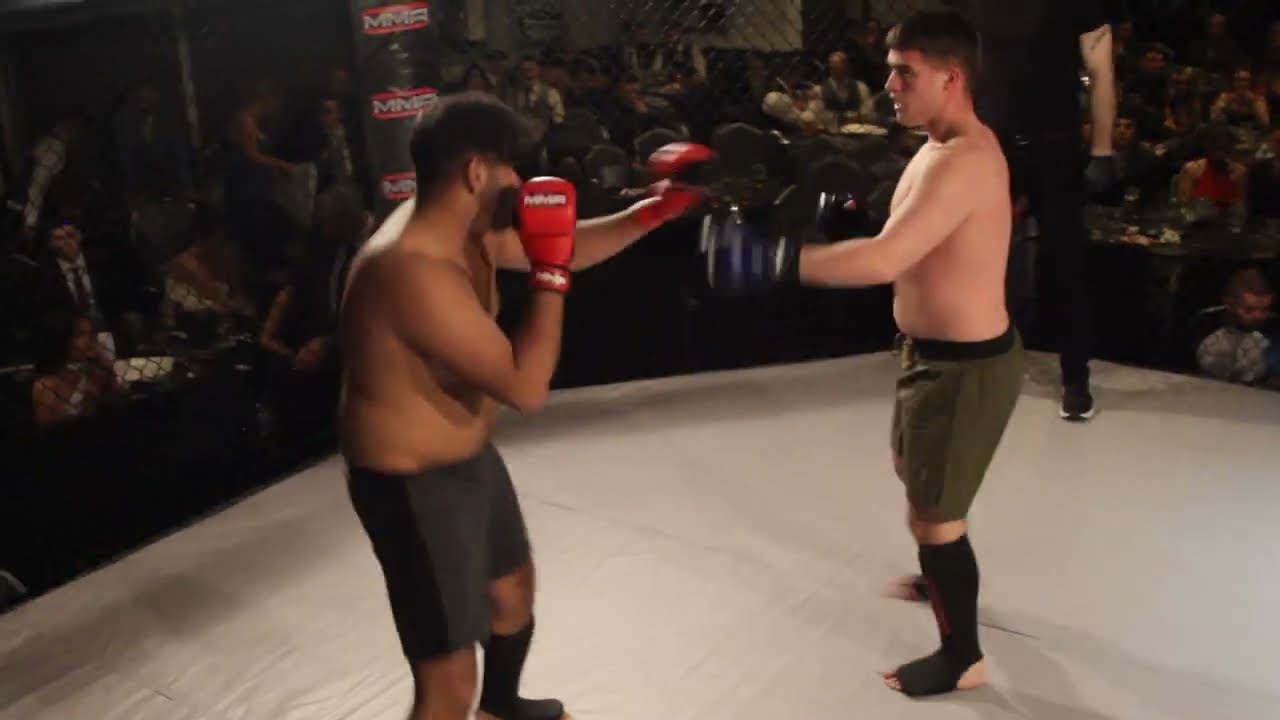 ULTRA MMA GLASGOW 190424 FIGHT 30 DIVYAANSH DANDOTIA VS LEO O'ROURKE