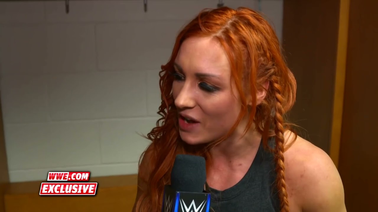 Becky Lynch is coming for her championship at Royal Rumble: SmackDown Exclusive, Jan. 8, 2019 backdrop