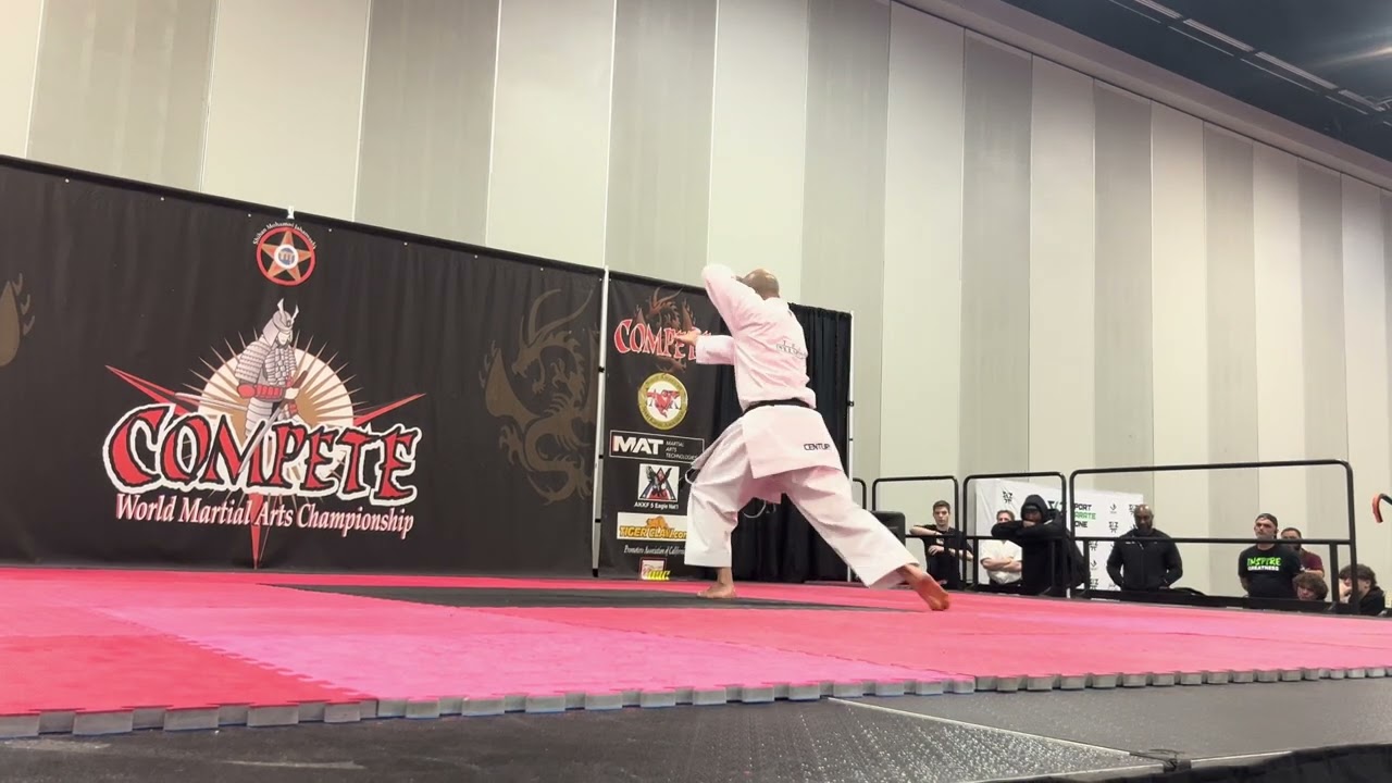 Samuel Diaz III Men's Traditional Forms Runoff - Compete Internationals 2025 background