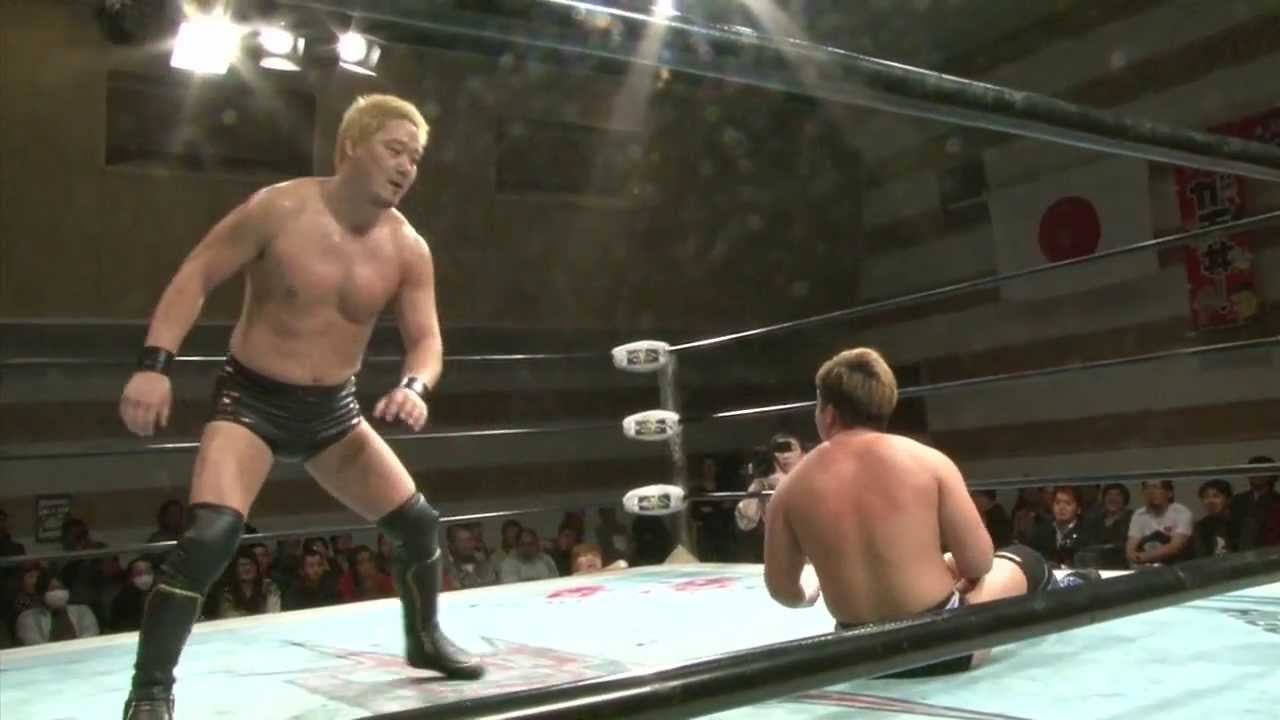 12.8横浜 大日本 vs ZERO1 background