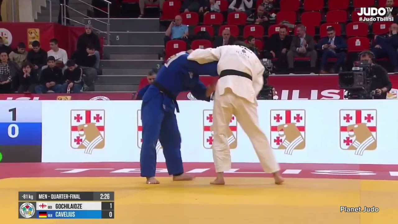 Dimitri GOCHILAIDZE 🇬🇪 🆚️ Timo CAVELIUS 🇩🇪 | четвертьфинал /-81кг | Большой Шлем Тбилиси 2026