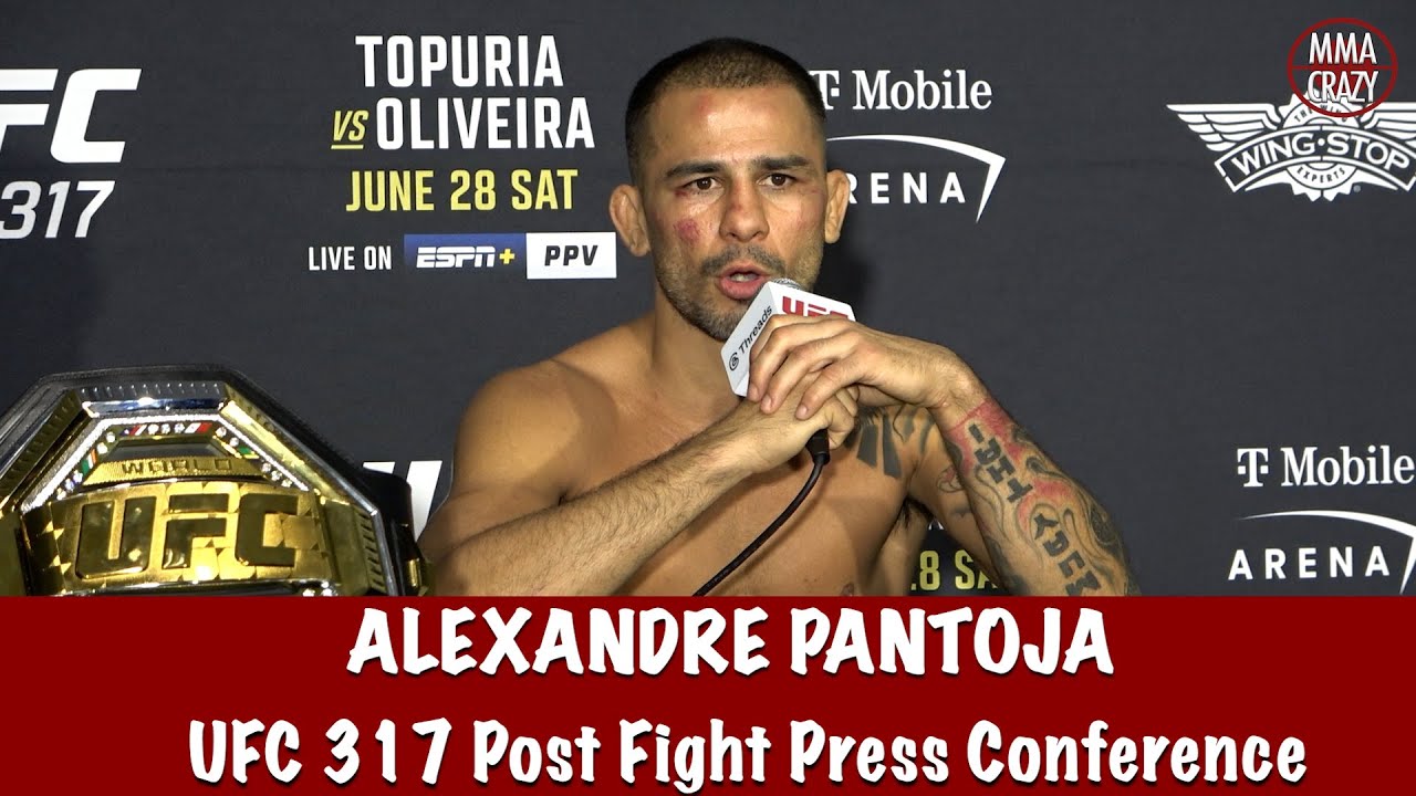 Alexandre Pantoja welcomes “New Blood” Joshua Van as tough challenger after UFC 317