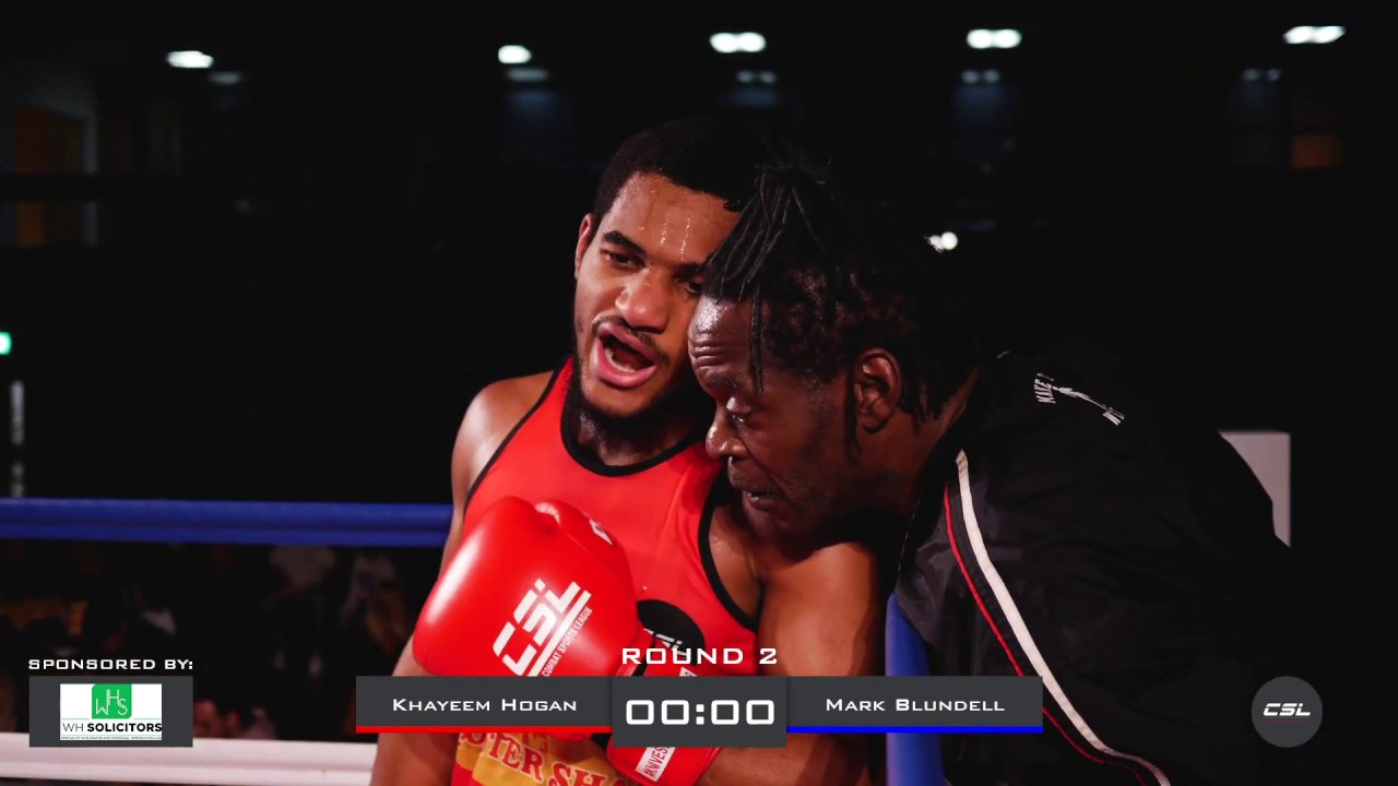 CSL 4 | Fight 10 | Khayeem Hogan vs Mark Blundell background