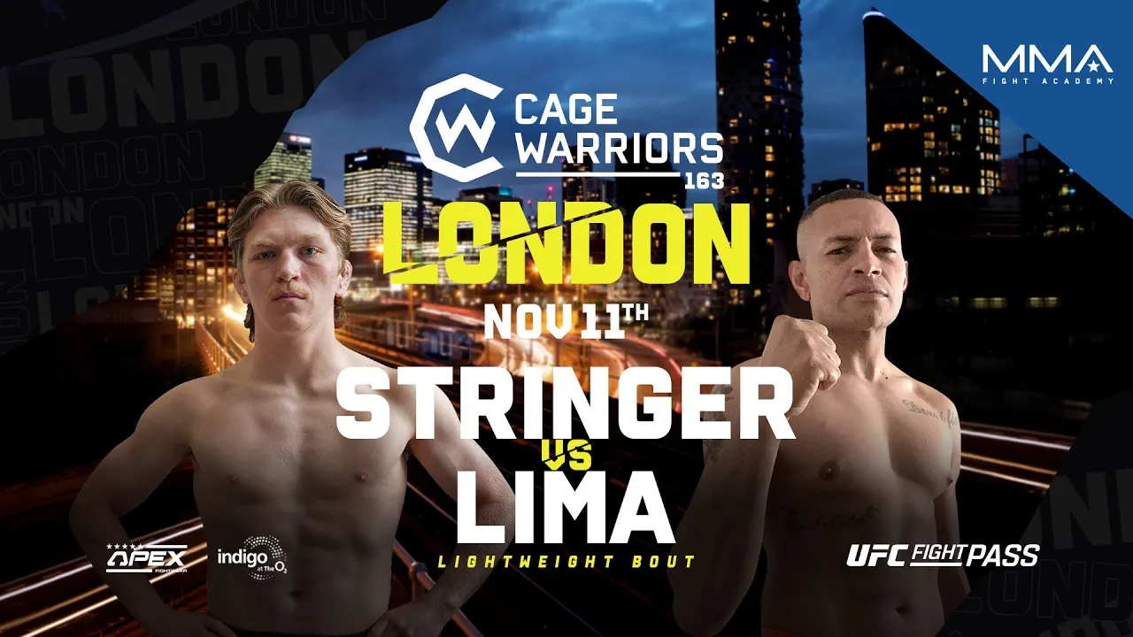 Teddy Stringer vs. Italo Lima | FULL FIGHT | CW 163 London background