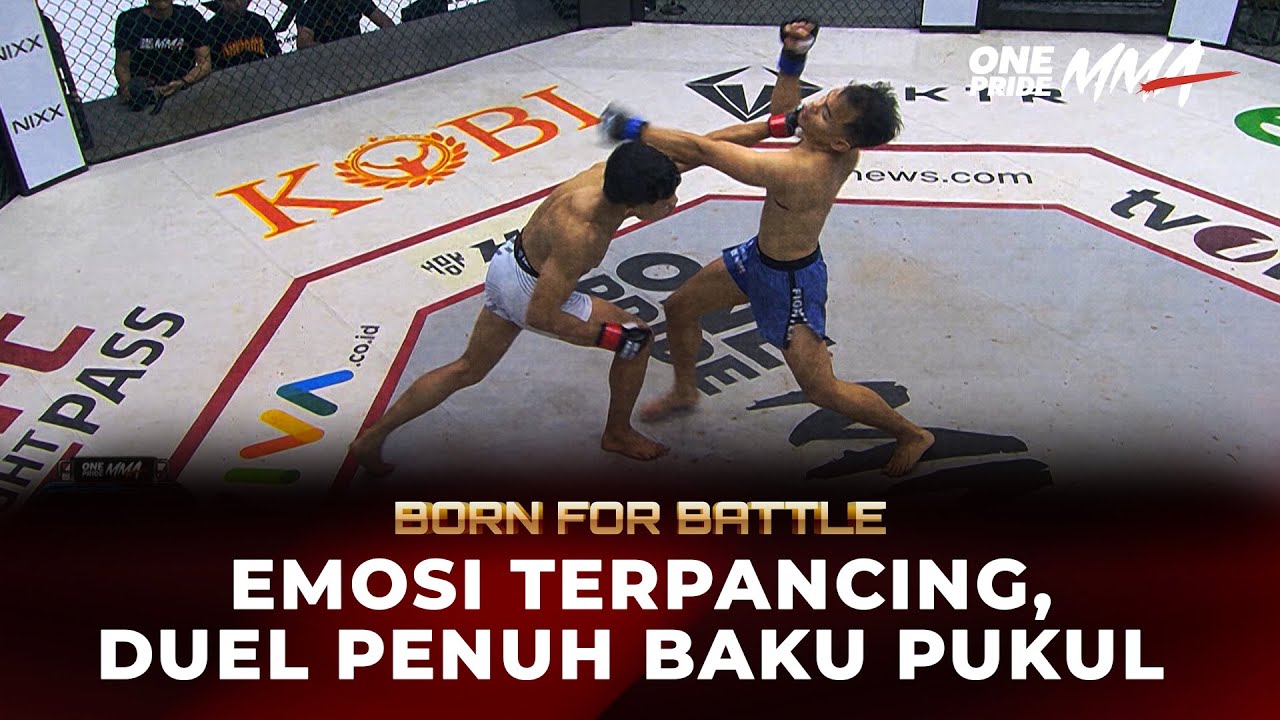 PENUH EMOSI‼️Lalu Sofian vs Dwiki Rama Adu Tendangan Ganas | One Pride MMA