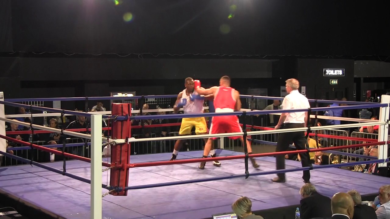 Soloman Dacres ENG v Hosea Stewart ENG 91+ Elite Championship Semi Final 2017 background