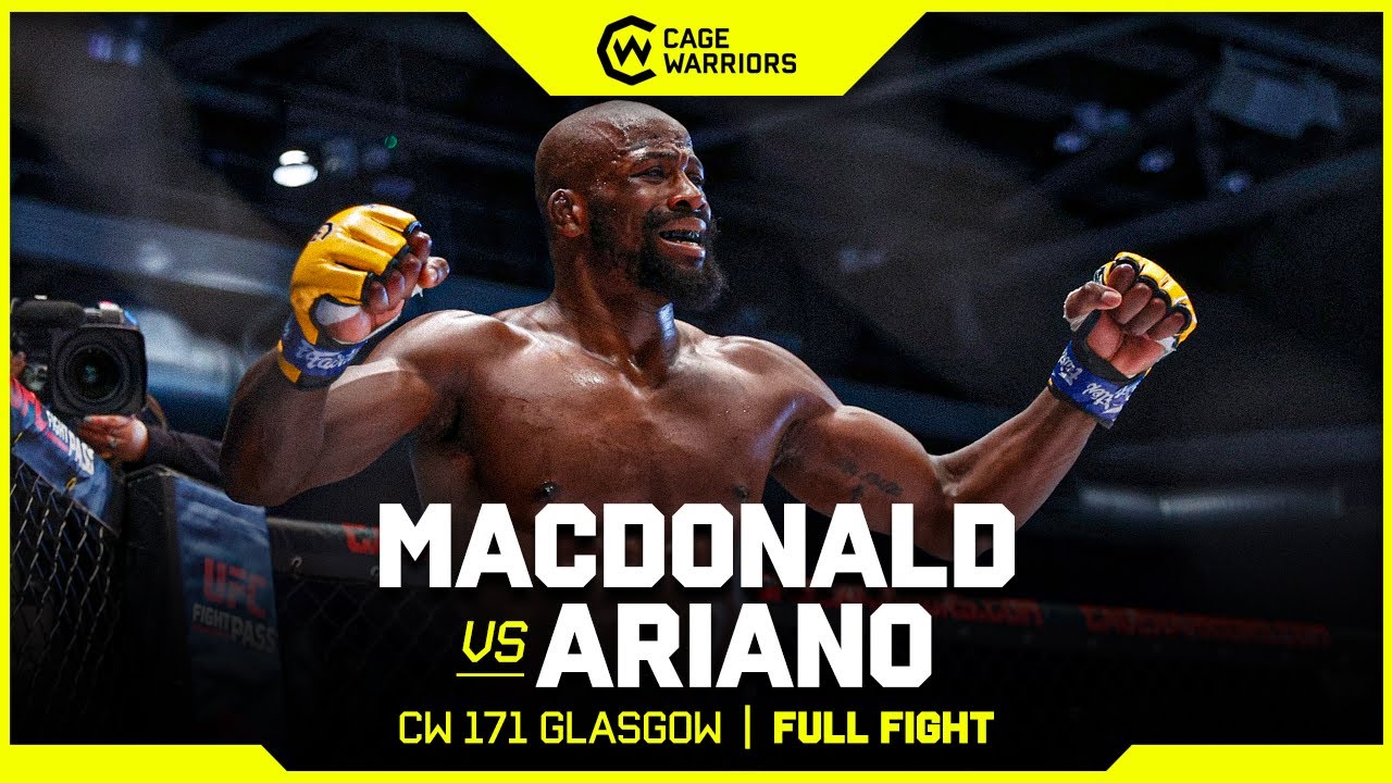 A New Contender at Light Heavyweight! Jamie Macdonald vs. Nell Ariano | FULL FIGHT | CW 171 Glasgow background