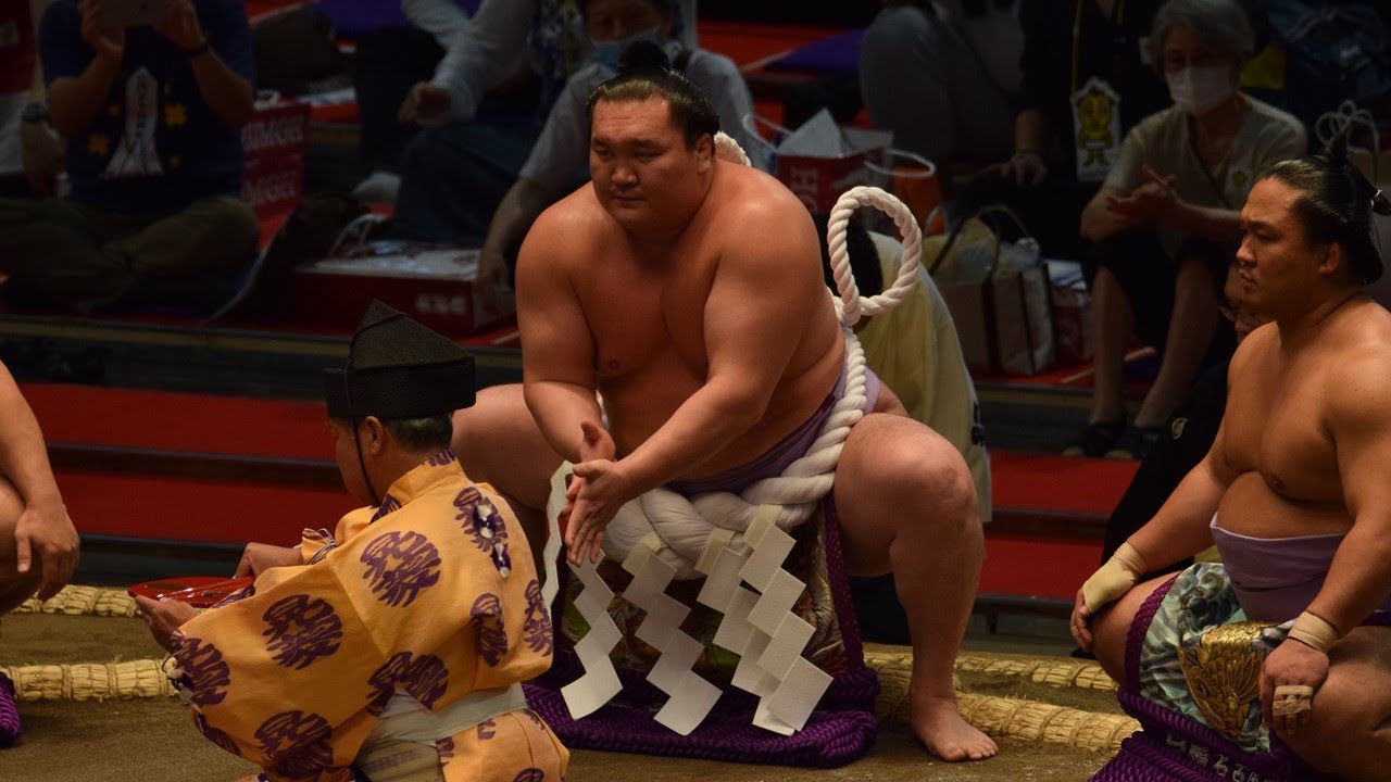 Hakuho: Muscle condition background
