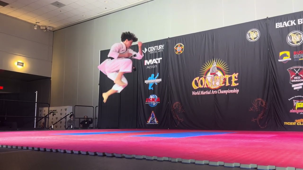 Ben Kugia 14-17 Boys Forms Overall Grand Championship - Compete Internationals 2025