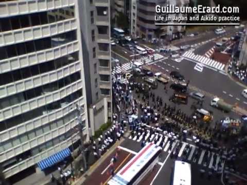 Japanese right-wing protests over the Kuril Islands - 北方領土問題