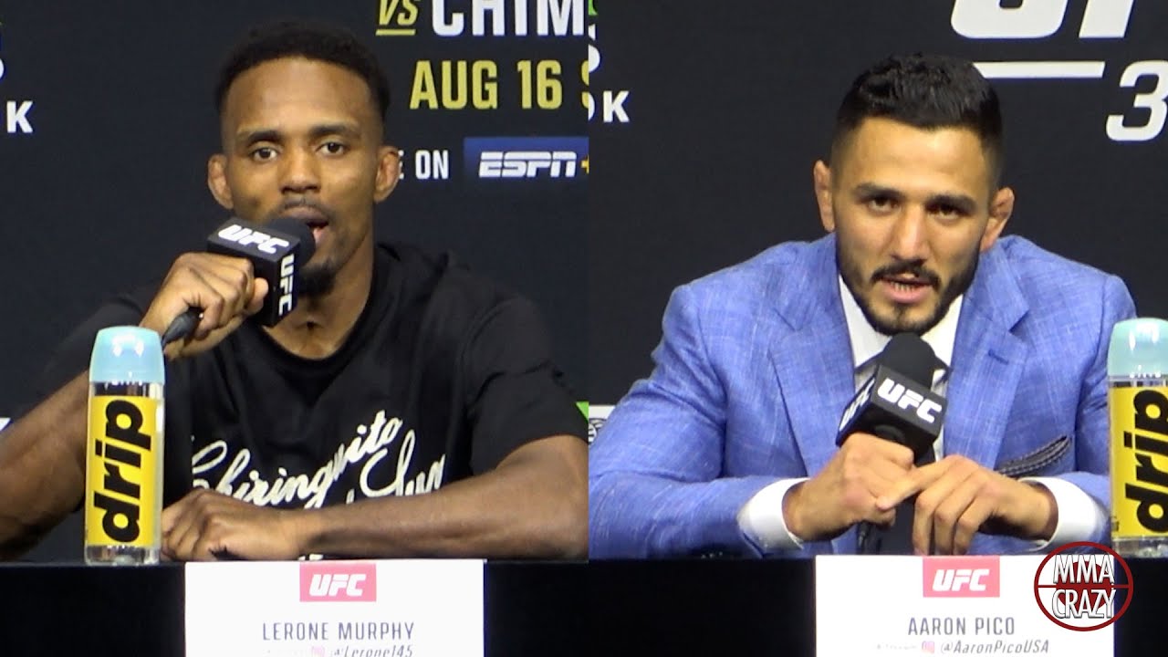 Lerone Murphy vs. Aaron Pico Press Conference Highlights UFC 319