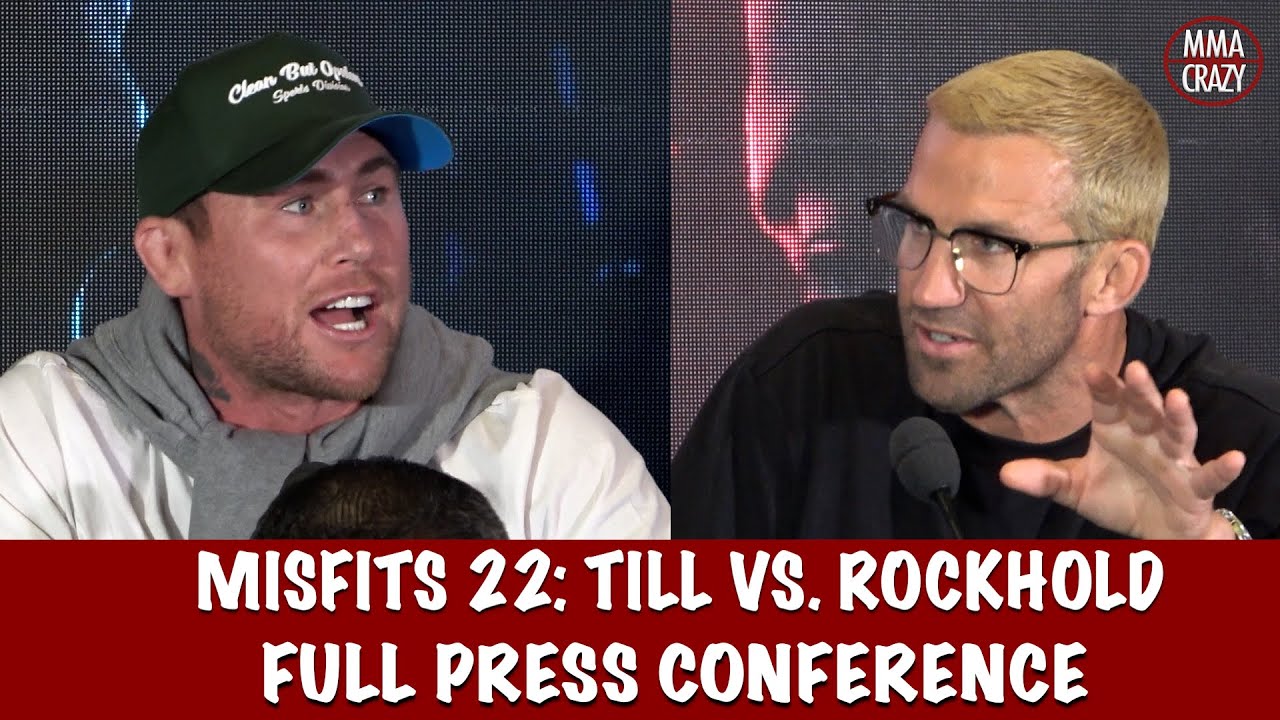Full Misfits 22: Darren Till vs. Luke Rockhold Press Conference background