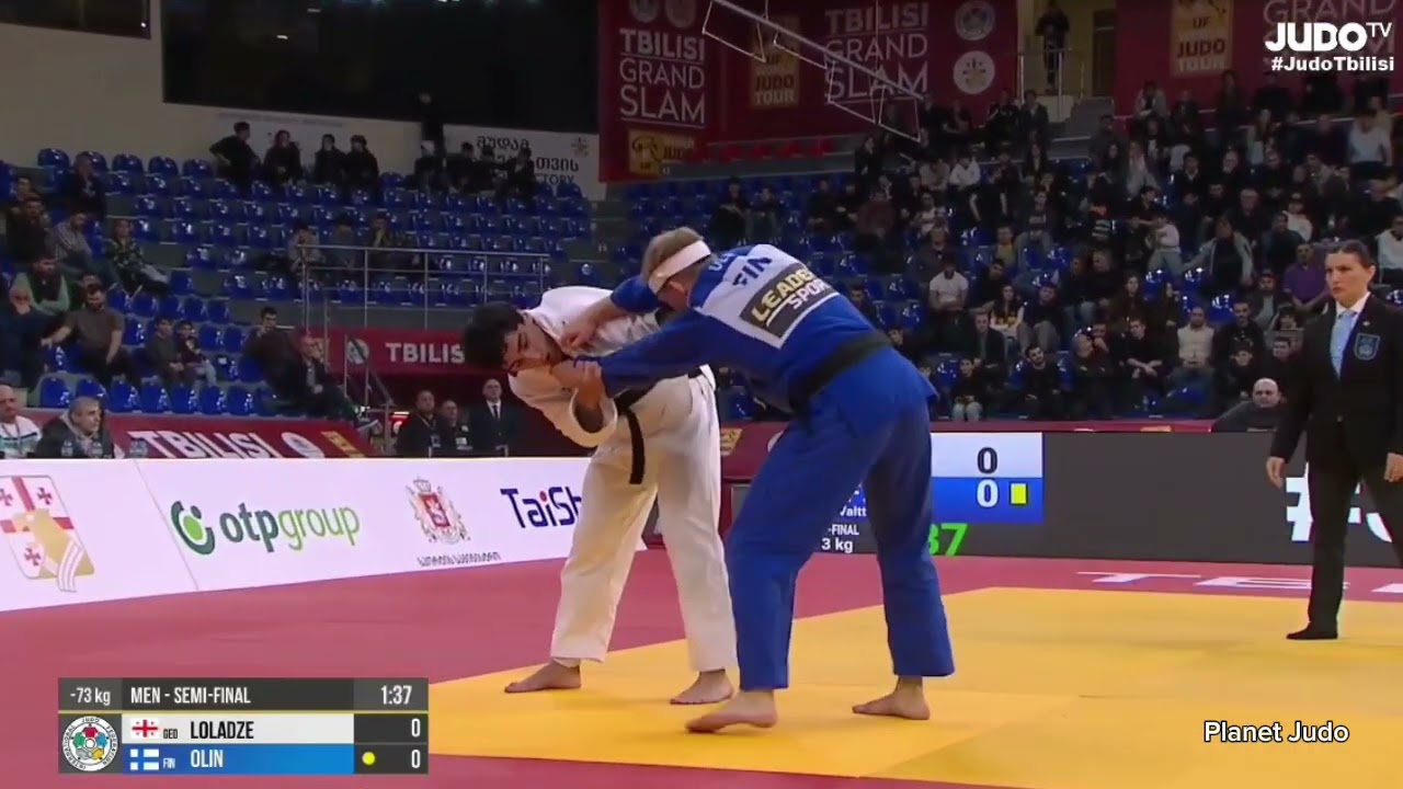 Giorgi LOLADZE 🇬🇪 🆚️ Valtteri OLIN 🇫🇮 | полуфинал /-73кг | Большой Шлем Тбилиси 2026