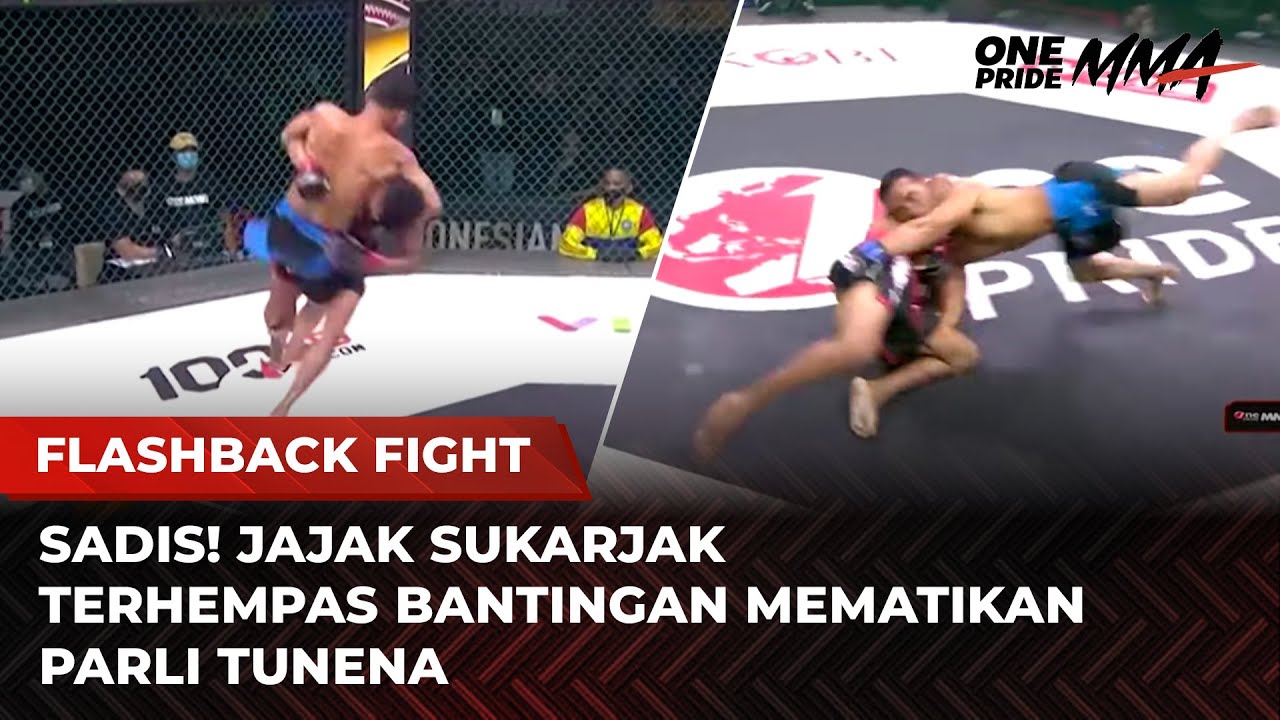 PERTARUNGAN GANAS! Jajak Sukarjak Kena Bantingan Mematikan Parli Tunena | Flashback Full Fight backdrop