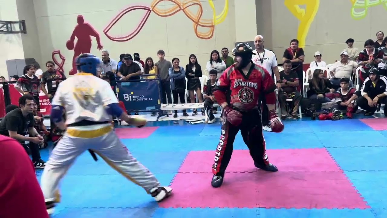 Pablo Moreno vs Joshua Marroquin Men's +85kg Point Sparring - Copa Quetzal 2025 background