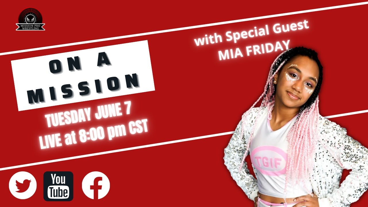 On a Mission with Mia Friday! background