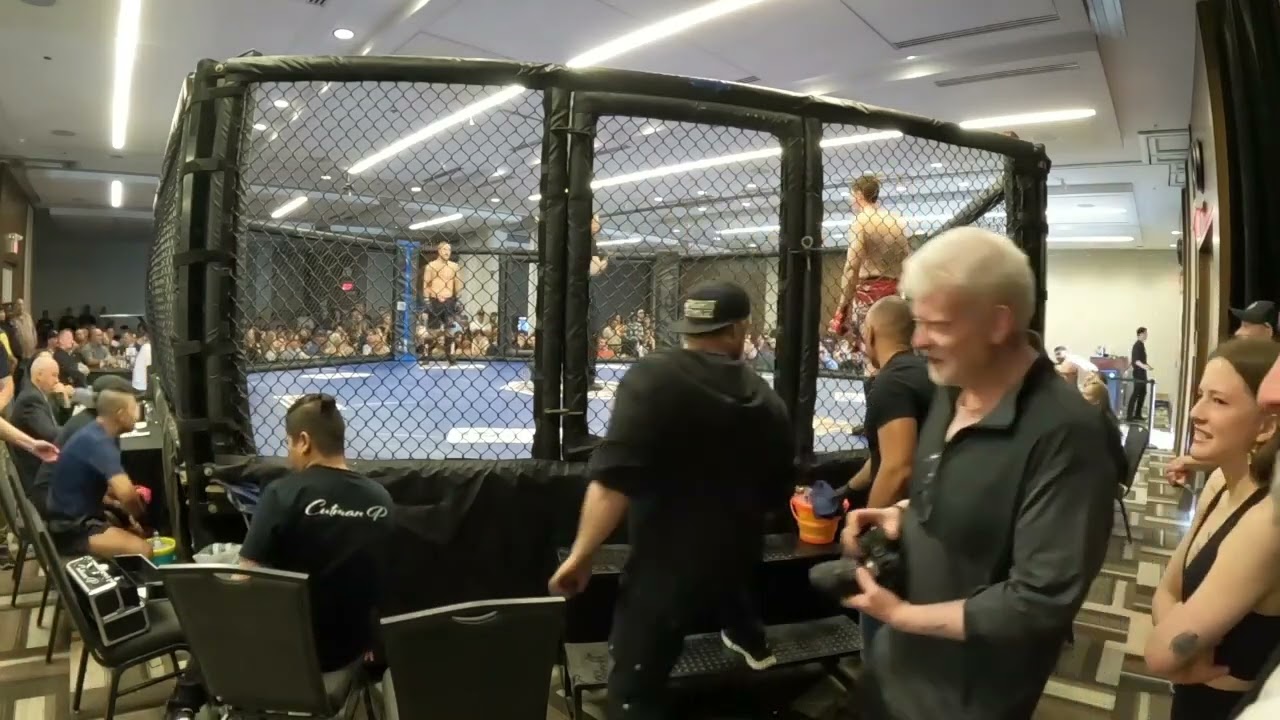 Calgary | Ultra MMA | Dustin Brown vs Ethan Ross background
