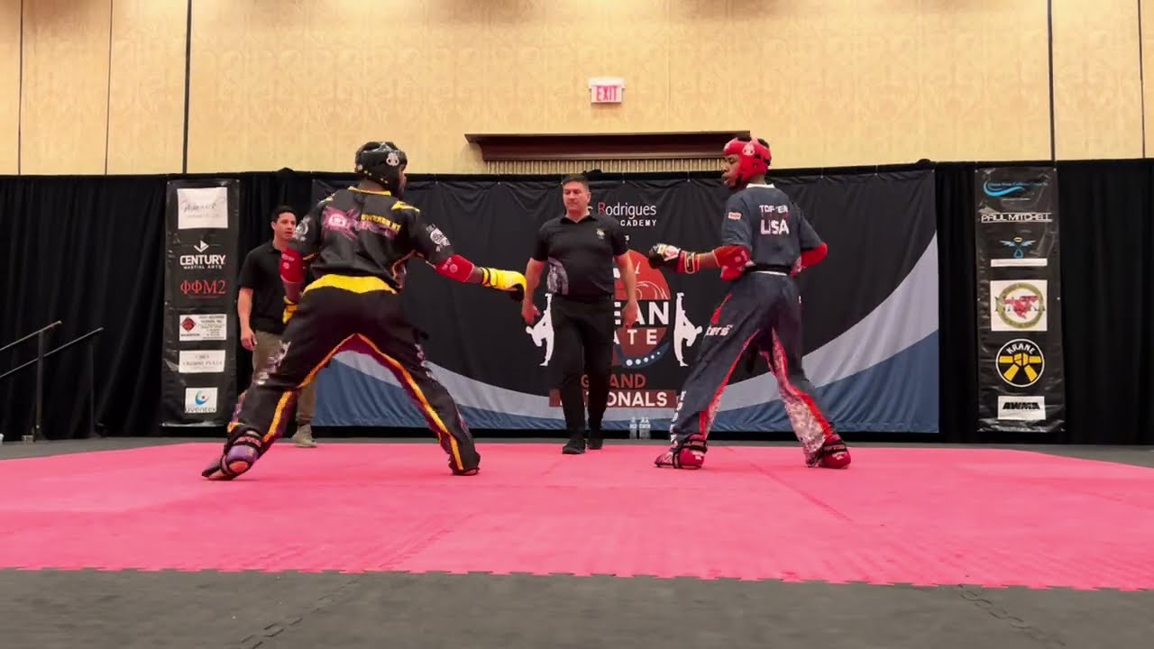 Bailey Murphy vs Trey Browne Williams Welterweight Point Sparring - Ocean State Grand Nationals 2025 background