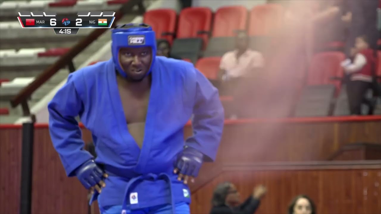 AHANI Seif Eddine (MAR) vs ADAMOU Halidou (NIG). African SAMBO Championships 2023