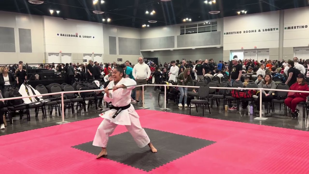 Sofia Rodriguez Florez 16-17 Girls Traditional Weapons - Compete Internationals 2025 background