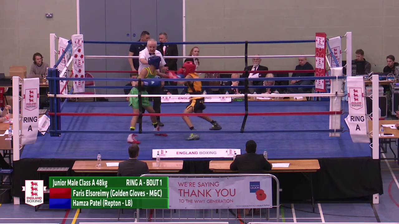 England Boxing Development Championship Finals 2018 - Day 2 Ring A background