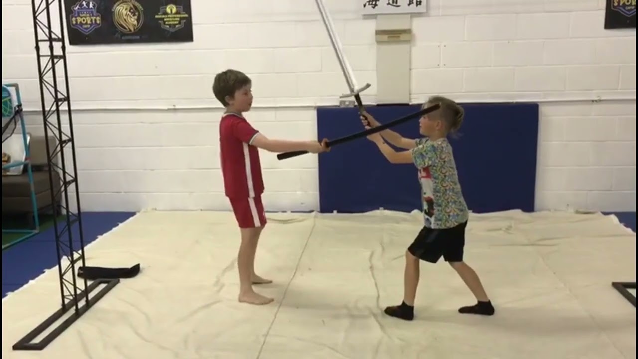 Just for laughs - Rascals Children's Wrestling Academy Prop day!
