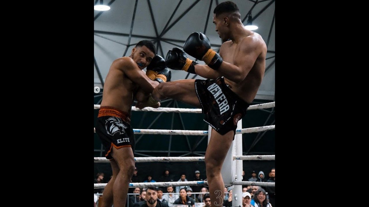 NEW ERA FIGHT SERIES #1 - TIMOTI LANGI vs COLIN TUI | Corporate MOD Thai Boxing Fight background
