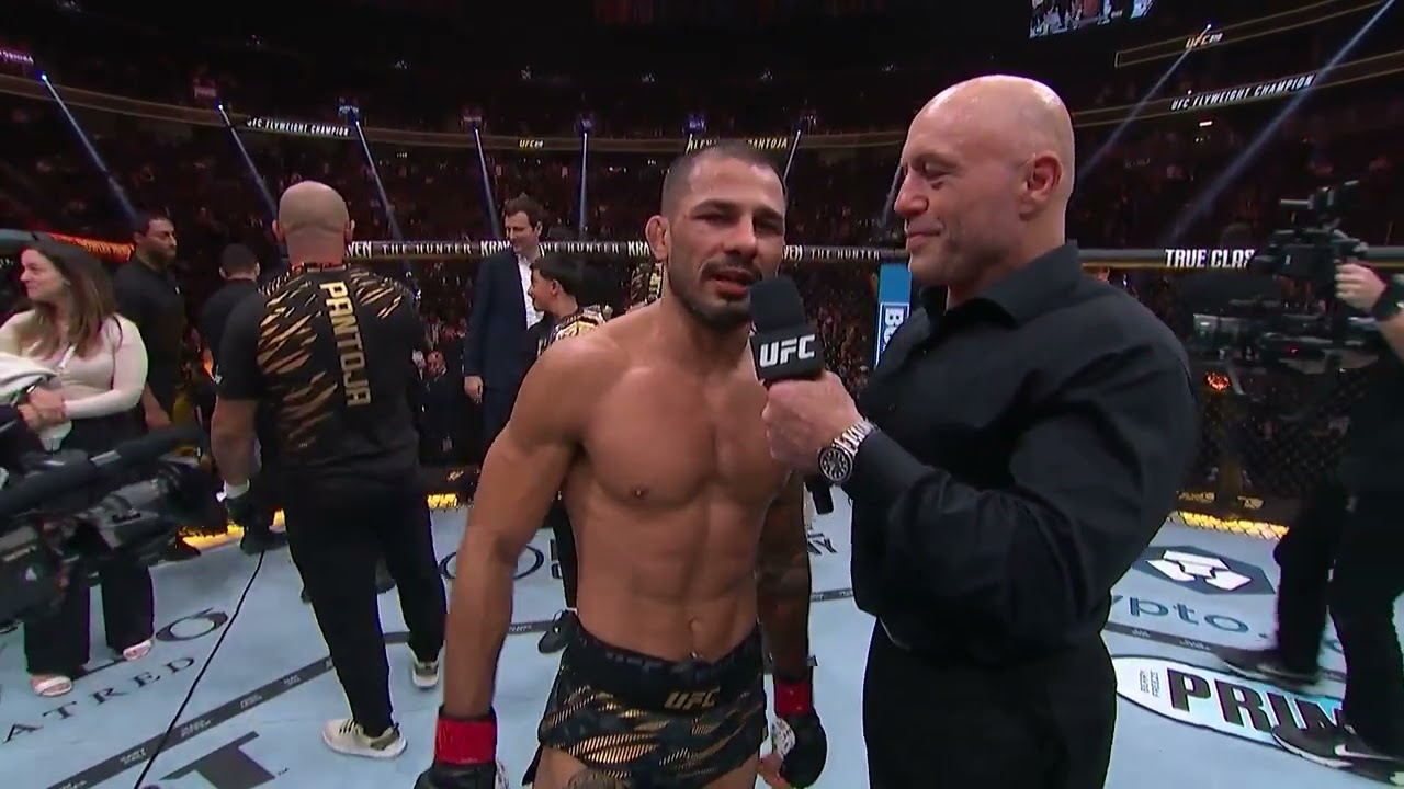 UFC 310: Александр Пантожа - Слова после боя background