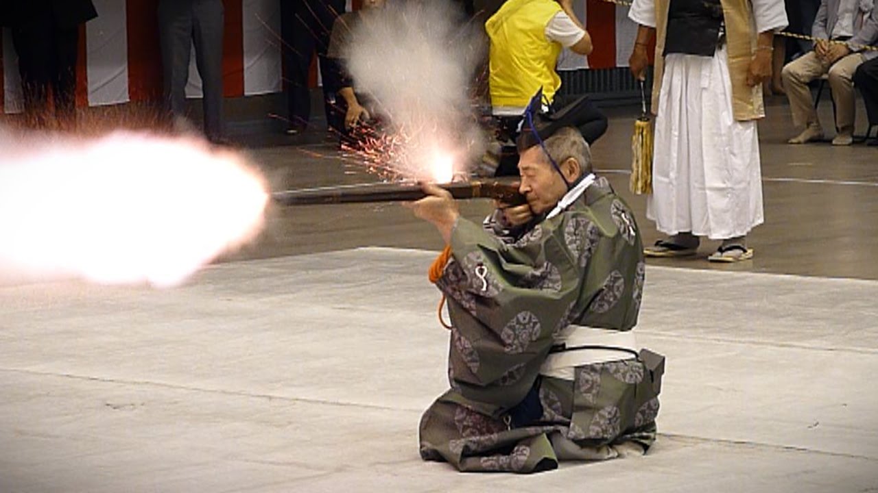 Hojutsu Morishige Style Artillery - Tokyo Budokan Reopening Events August 2012 background
